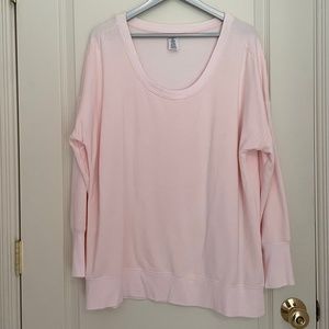Lightweight Pink Sweatshirt Active Life Brand Sz XXL